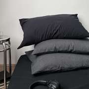 单品搭配纯棉全棉枕套一对装枕芯，内胆套枕头皮，单个48x74cm枕头套