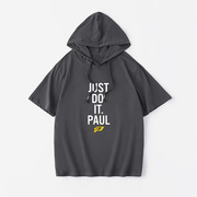 克里斯保罗Chris Paul cp3哈登雷霆队T恤短袖简约衣服女男连帽背