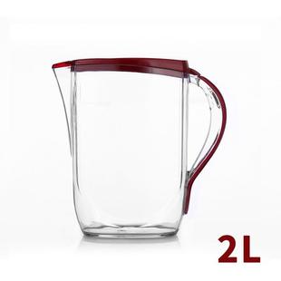 凉水壶大容量超大5升玻璃家用塑料冷水壶凉水壶耐热大容量果