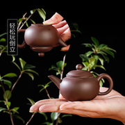 宜兴朱泥紫砂壶单壶手工茶，功夫大容量过滤小号茶壶西施壶茶具套装