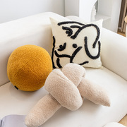 毕加索艺术刺绣抱枕ins波西米亚沙发靠垫床头靠枕枕套办公室