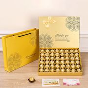 费列罗巧克力礼盒装48粒高档520情人节礼物送女友闺蜜礼物