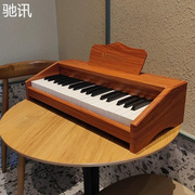 驰讯曼伦儿童37电子琴木质玩具，迷你小钢琴男女孩初学宝宝玩具周岁