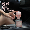 bbdd车载香氛汽车座式香水热气球，车内摆件车用，杯架香薰高级香持久