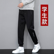 夏季长裤子12岁男孩13初中学生14大童15青少年高中薄款运动休闲裤