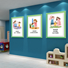 幼儿园教育意义环创文化墙走廊，楼梯楼道墙面，装饰布置挂画立体墙贴