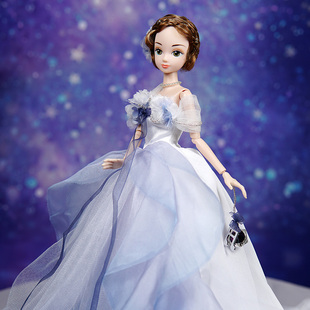 可儿娃娃15周年月光曲艾莎公主梦幻洋娃娃换装儿童玩具女婚纱礼物