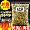 白梅花500克绿梅花绿萼梅非特级中药另售白梅花玫瑰花茶组合