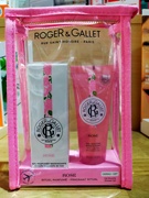 法国Roger  Gallet 香邂格蕾Rose 玫瑰香水沐浴露套装30ml