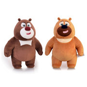 熊出没(熊出没)熊大熊(熊大熊，)二毛绒玩具，男女孩生日礼物光头强玩偶小熊熊公仔