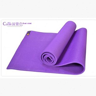 远阳瑜伽垫PVC6mm防滑瑜珈垫初学者愈加毯健身运动垫子送背