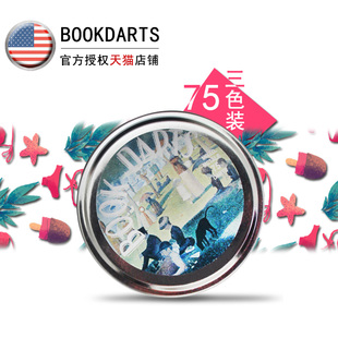 份送一份进口美国BOOKDARTS创意迷你金属阅读书签