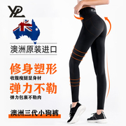 ypl小狗瑜伽裤高腰，收腹运动澳洲健身紧身瘦腿鲨鱼裤提臀打底外穿