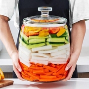 泡菜坛子家用玻璃瓶，食品级大口腌鸡蛋咸菜，罐子密封罐容器大容量