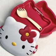 韩式hello Kitty饭盒凯蒂猫塑料午餐盒玉桂狗饭盒学生水果盒密封