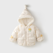 女宝宝冬装衣服儿童，加绒外套1-4岁小童，保暖棉袄女童秋冬外出棉服