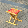 折叠凳实木马扎凳子结实折叠便携搭配茶几家用成人户外休闲钓鱼凳
