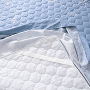 全棉加厚夹棉绗g缝纯棉床裙床笠床套床单床罩1.5米床1.8米床