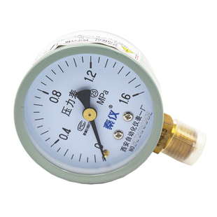 西安自动化仪表一厂Y-60压力表真空压力表水压表油压表气泵气压表