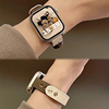 psnld适用iwatch表带applewatch手表带皮iphonewatch苹果手表，watchs765se皮表带高级感iwatchs8真皮女s7s8