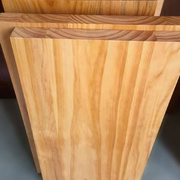 实木板吧台桌白蜡木板台面，家用写字台松木飘窗板餐桌面大木板定制