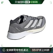 日本直邮Adidas阿迪达斯跑鞋灰白百搭休闲舒适简约舒适潮流LW