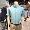 雅戈尔HSM短袖衬衫男夏季商务休闲棉纶修身衬衣12620QKY