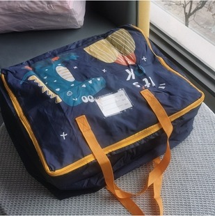 高品质可爱幼儿园小学结实防水防潮防尘手提行李袋搬家被子收纳袋