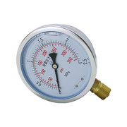 耐震压力表YN100 抗震油压液压水压真空负压表4分P牙1/2 M20不锈