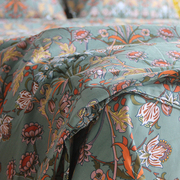 多花色精梳纯棉斜纹单人双人床单，被单被套被罩，全棉多尺寸全棉床品