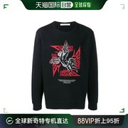 香港直邮Givenchy 纪梵希 黑色男士卫衣 BMJ03330AF-001