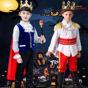 王子服装儿童万圣节国王cosplay装扮化妆舞会服装白雪公主演出服