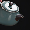 哥窑铁胎泡茶壶单壶陶瓷家用煮茶器冲茶水壶沏茶具小精致茶叶茶道