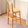餐椅子靠背加厚家用舒服久坐餐桌凳子轻奢现代简约餐厅牛角椅网红