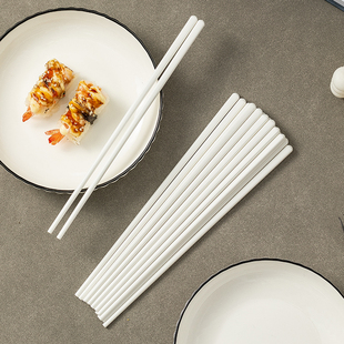 家用2024筷子高档抗菌防霉瓷器餐具套装高颜值陶瓷防滑耐高温