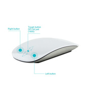 触摸配件鼠标超薄适用笔记本苹果外贸无线Macbookro电脑蓝牙