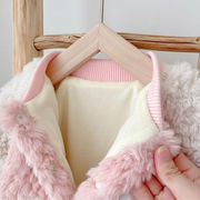 新生婴儿连体衣秋冬季加绒加棉宝宝爬服冬装，保暖婴幼儿满月外出服