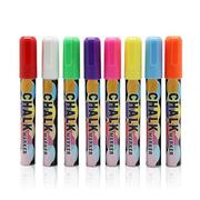 荧光板专用笔可擦记号笔POP彩色笔环保办公无尘液体粉笔灯板笔6mm
