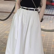 欧洲站小香风高级感御姐套装女夏2023法式精致高端白色连衣裙