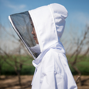 防蜂衣全套透气专用加厚养蜂衣连体，防蜂服蜂帽取蜂蜜工具蜜蜂衣服