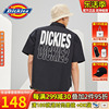 Dickies多口袋工装短袖衬衫男 24春季潮牌印花牛津布休闲衬衣7331