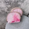 外贸女包防水尼龙化妆品收纳包粉红色便携洗漱包贝壳零钱包小包