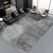 北欧现代简约地毯客厅沙发茶几，地垫床边灰色，卧室房间地毯全铺家用