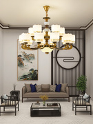 2021新中式吊灯家用客厅灯，大气中国风，古典禅意灯现代简约餐厅吊灯