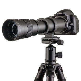 420-1600mm长焦单反相机拍月打鸟变焦镜头，适用于佳能尼康索尼富士