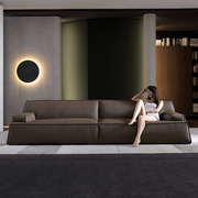 意式baxter大马士革设计师布艺沙发轻奢简约小户型客厅科技布直排