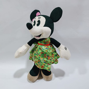 米奇老鼠米妮minnie公仔毛绒玩具女生，绿裙布安抚(布，安抚)娃娃卡通玩偶礼物