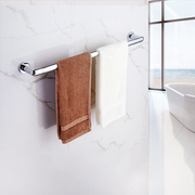 科勒卫浴浴室挂件珂美系列24寸黑色毛巾杆银色浴巾杆K-23567T