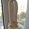窗帘饰品棉线绳子绑带配件绑绳中式美式简约手工编织百搭窗帘挂绳
