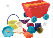 美国Toys戏水挖沙玩具沙滩装卸车儿童沙滩水桶宝宝玩沙工具